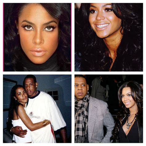 Aaliyah (1979-2001) bis Beyonce - some people believe all girlfriends ...