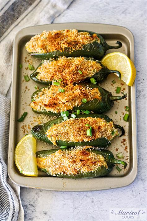 Crab Stuffed Jalapeños – Marisol Cooks
