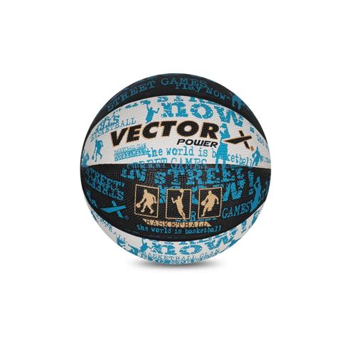 Buy Vector X Power Rubber Moulded Indoor/Outdoor Basketball with Butyl ...