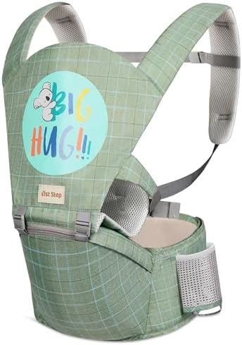 1st Step 5 in 1 Hip Seat Baby Carrier with 5 Carry Positions ...