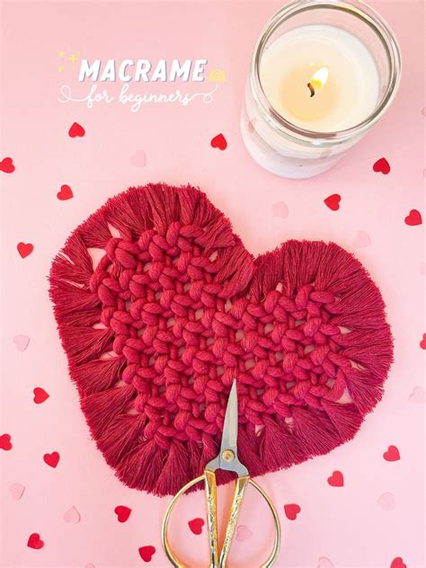 Image result for Macrame Heart Pattern Free Tutorials