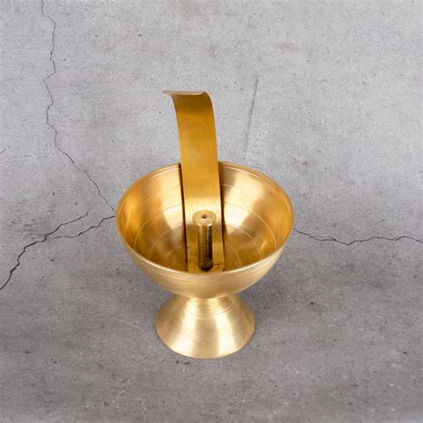Brass Akhand Deep - Continuous Oil Lamp - Handcrafted Copper Mart ...