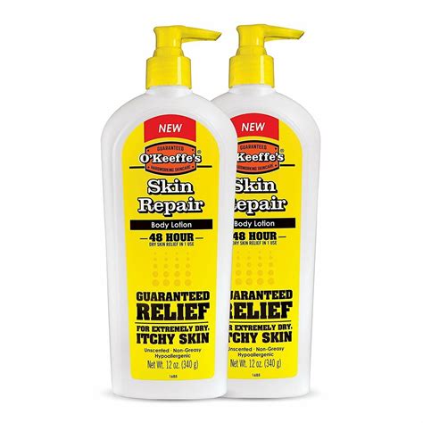 O'Keeffe's Skin Repair Body Lotion for Extremely Dry Itchy Skin 12oz,2 ...