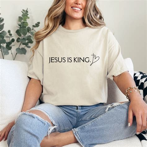 Jesus is King Shirt Jesus is King Christian Merch Top Selling T Shirts ...