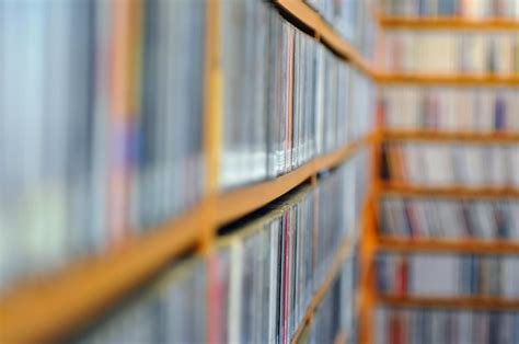 Image result for Library CD Collection