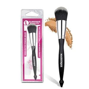 Majestique Makeup Powder Brush for Women Girls – Soft Dense Synthetic ...