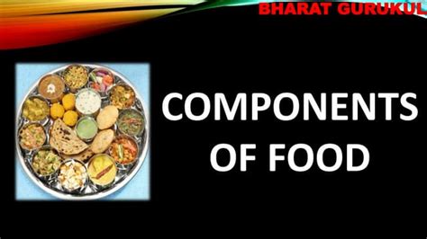 Image result for Science Class 6 Chapter 2 Components of Food