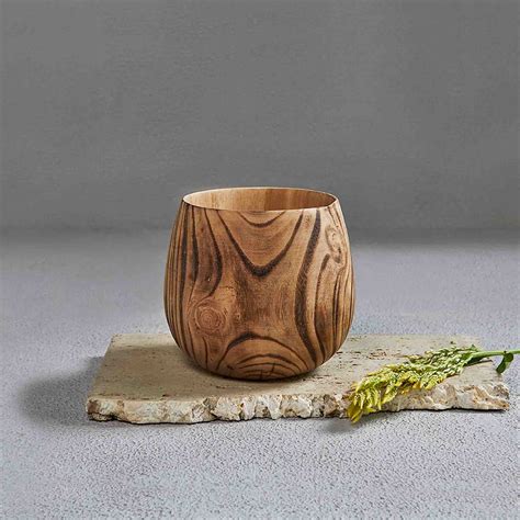 Wood Work | Vases - Buy Skittle Wooden Vase | Decor | Ikai Asai