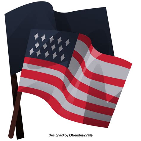 USA Flag Clip 的图像结果