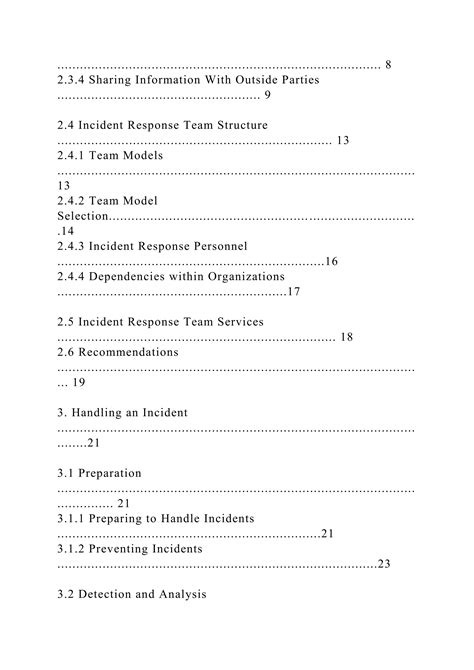 Image result for Computer Security Incident Handling Guide