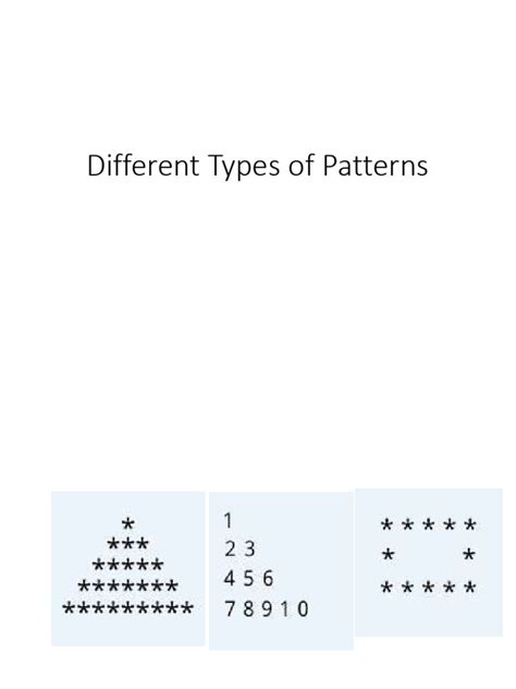 Image result for Different Type Patterns