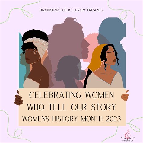 Programs And Displays To Celebrate Women's History Month 2023 At The ...