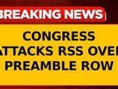 RSS Leader Sparks Row Over Preamble; Congress Calls It ‘Assault on ...