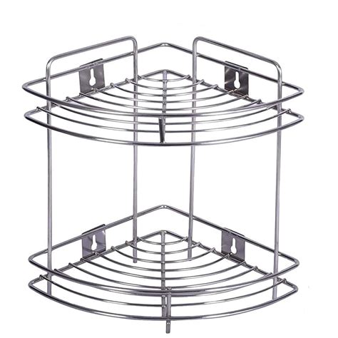 Q13 D.k 11 Stainless Steel Bathroom Corner Shelf (Rack) for Wall ...