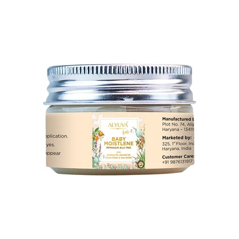 Baby Moistlene, Petroleum Jelly Free, 40gm | Alyuva