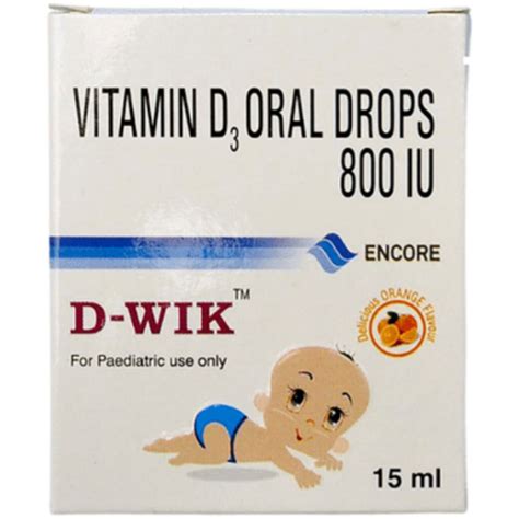 D-Wik 800IU Drops | Uses, Side Effects, Price | Apollo Pharmacy