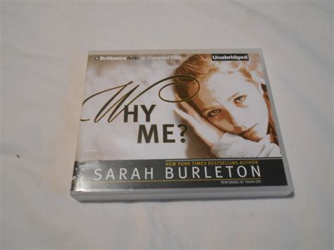 Why Me? by Sarah Burleton (2012) 3 CDs, Brilliance Audio Unabridged