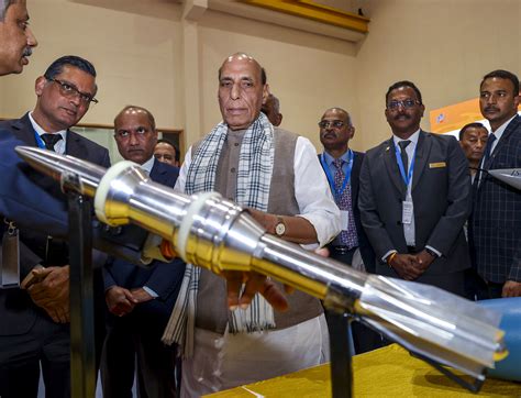 Defence Minister Rajnath Singh inaugurates missile integration facility ...