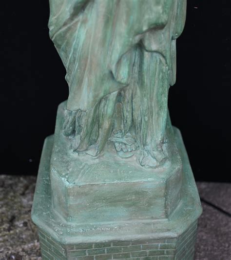 XL Statue of Liberty Bronze Statue New York Lamp For Sale at 1stDibs ...