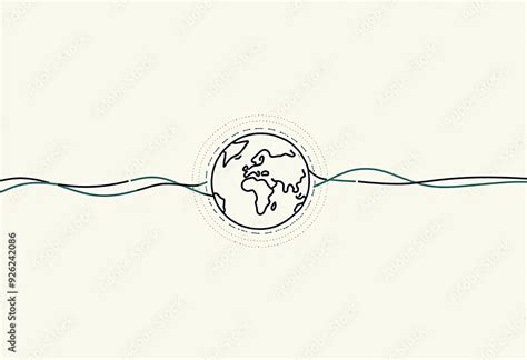 Earth Line Art 的图像结果