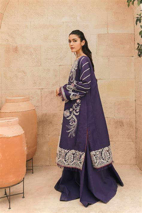 Zara Shahjahan Eid Luxury Lawn Collection – Dina – YourLibaas