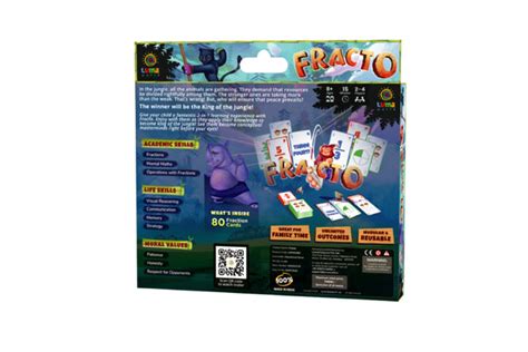 Luma World Educational Card Game for Ages 8 and Up: Fracto | 3-games-i ...