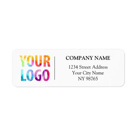 Image result for Custom Logo Address Labels