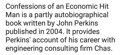 what is economic Hitman - Brainly.in