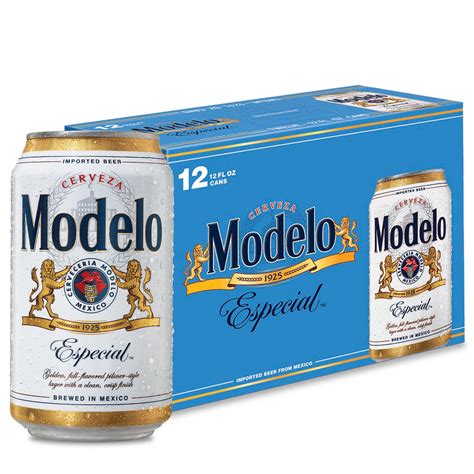 Modelo Especial Mexican Lager Import Beer, 12 Pack, 12 Fl, 08/25/2023