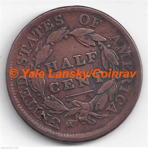 Classic Head--Half Cent 1809, Half Cent, Classic Head (1809-1836 ...