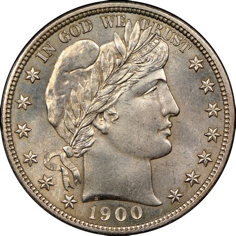 1900 Barber Half Dollar Prices | Ungraded, NGC, PCGS Values