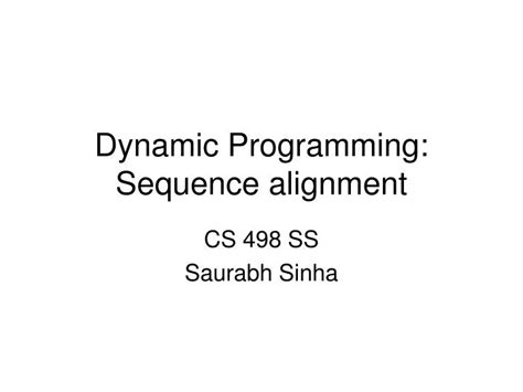 Image result for Dynamic Programming Algorithm Sequence Alignment