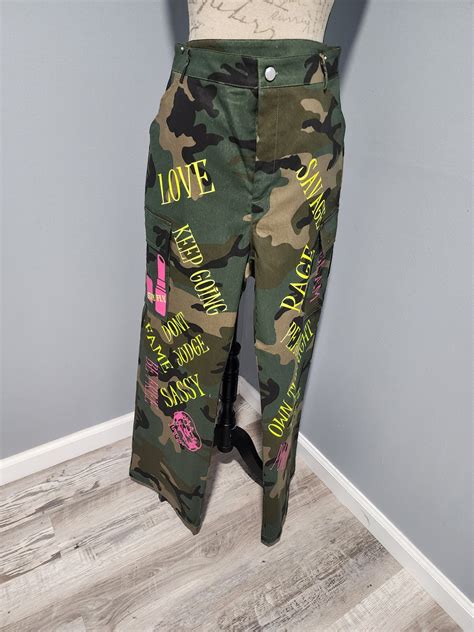 Baggy Camo Pants - Etsy