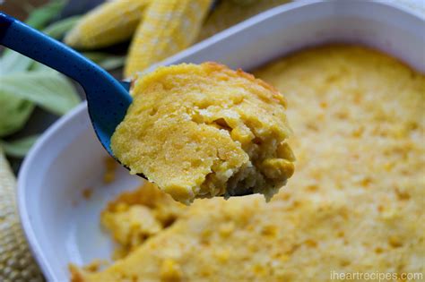 Jiffy Corn Pudding Casserole | I Heart Recipes