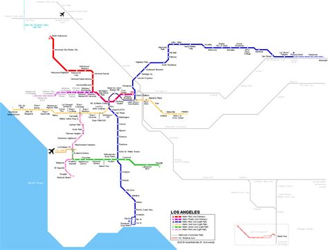 Blue Line Metro Map Los Angeles - Oconto County Plat Map
