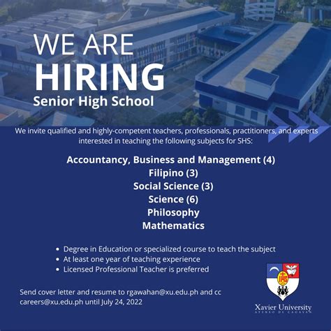 Xavier University - Job Openings