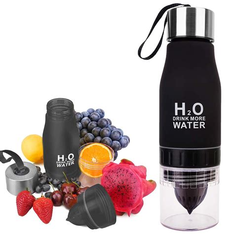 Official H2O™ Lemon, Fruit Infuser Bottle | Drink More Water Get H20