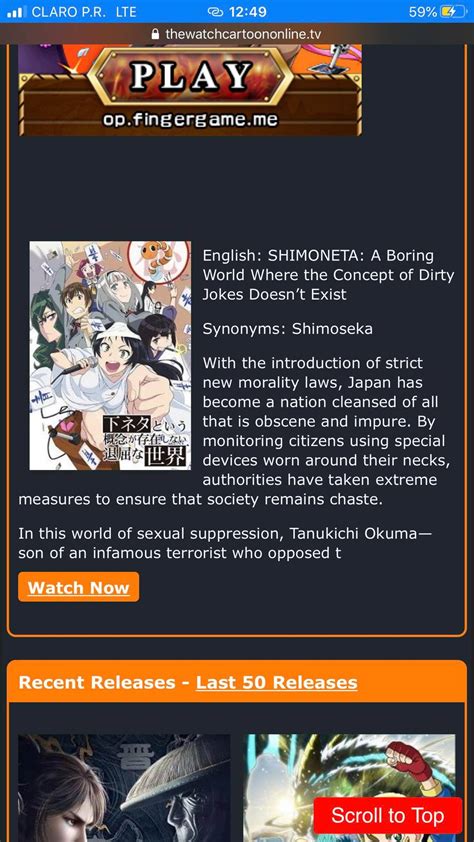 Guess what the anime of the day on WCO is? | Scrolller