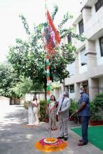 Flag Hoisting on India's 75th Independence day | DELHI ELECTRICITY ...