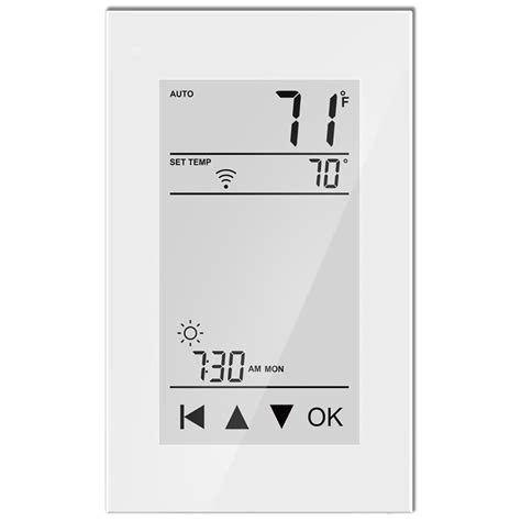 Thermostat: QuietWarmth WiFi Floor Warming Thermostat 120-Volt/240-Vol ...