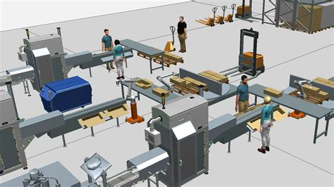 Process Simulate Plant Simulation 的图像结果