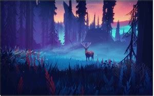 Deer Flex Poster For Room Mo-809 Photographic Paper - Personalities ...