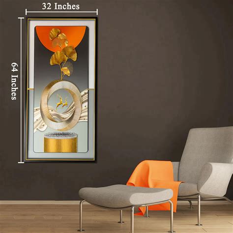 Vibrant Interplay Shadow Box Wall Decoration Piece | Dekor Company