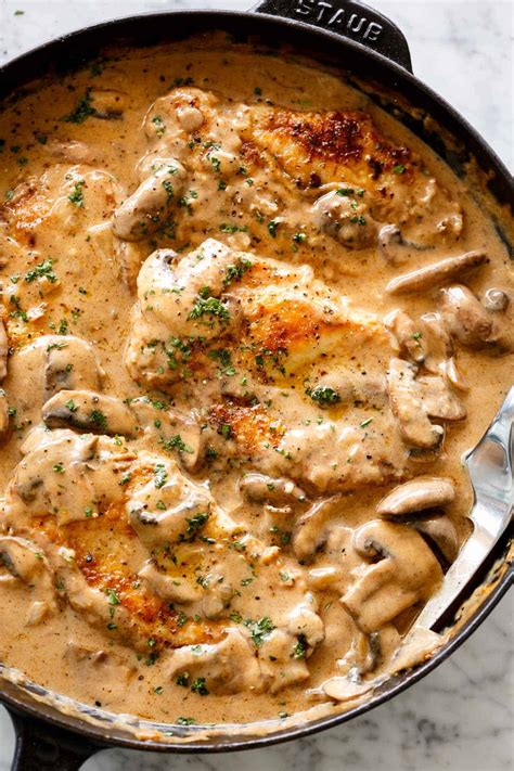 Chicken Stroganoff - Cafe Delites