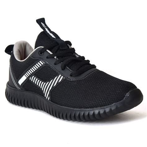 Buy AJANTA Men Black Walking Shoe FK3003 at Amazon.in