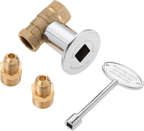Aupoko 1 2 Inch Straight Quarter Turn Shut Off Valve | Desertcart INDIA