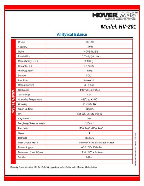 Pan Electronic Weighing Balance (Model No. HV-WB-201) – HOVERLABS