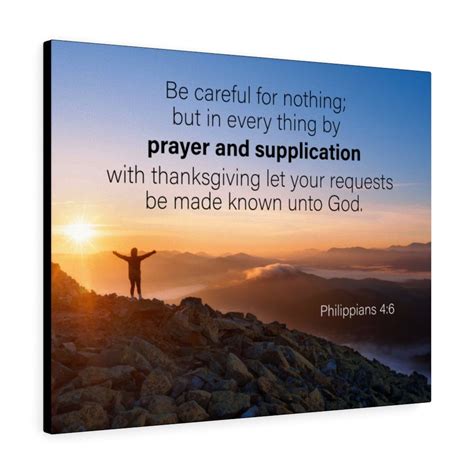 Scripture Walls Prayer and Supplication Philippians 4:6 Wall Art ...