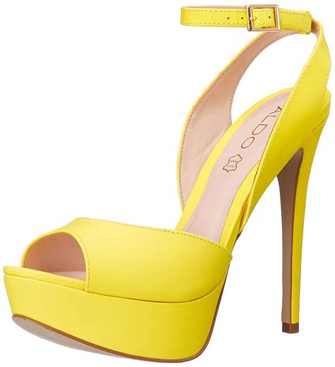Aldo Women's Perelli Platform Pump, Yellow, 36 EU/6 B US : Aldo: Amazon ...