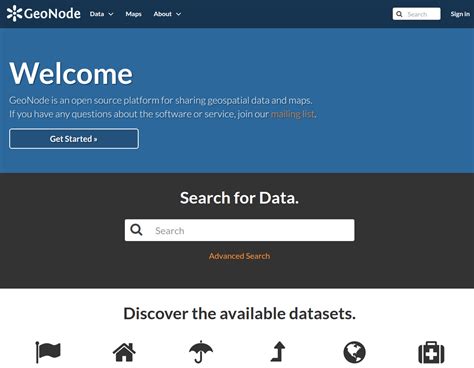 Image result for GeoNode API